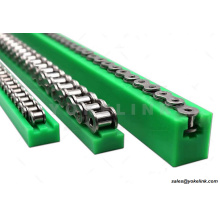 CNC megmunkálású UHMWPE láncvezető Kopásálló műanyag láncvezetők K típusú CTS