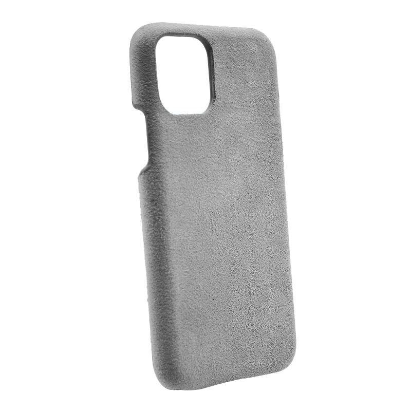 Capa de telefone de couro de tecido de luxo para Iphone 11