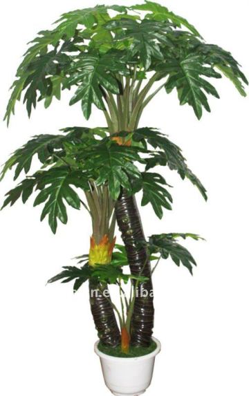 Artificial philodendron plant