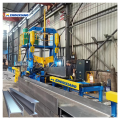 Integrated H-Beam Assembling Welding Straightening Machine