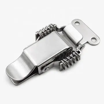Factory Wholesale Toolbox Spring Loaded Draw Latch Toggle HaspLatch J008