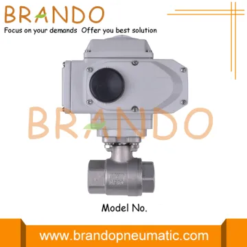 Stainless Steel Electric Actuator 2 Piece Ball Valve