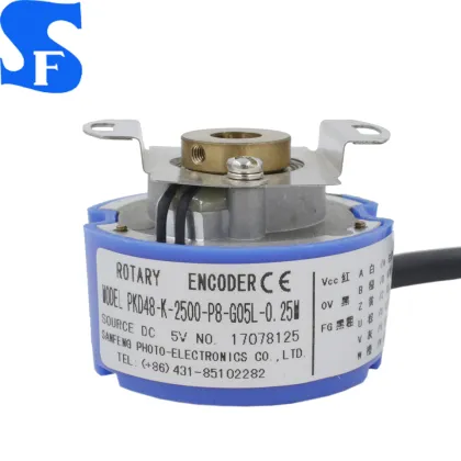 Elevator Rotary Encoder PKD48-K-2500-P8-G05L 9mm Taper Blind Hollow Shaft