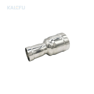 SS 304 Reducing Pipe Fitting: High-Quality Straight Connector Adapter for Medical Gas Transportation