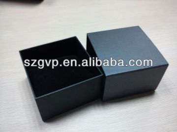 black paper box