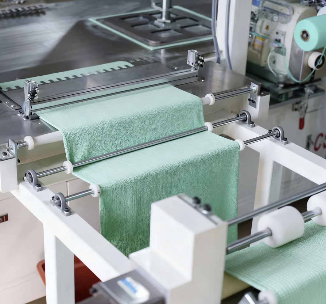 Fully Automated Towel Stitching Machine 20 PCS/MIN 220V