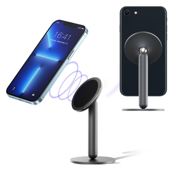 Magnetic Flexible Mobile Phone Holder: Adjustable Desk Bracket for Iphone 12, 13, 14