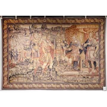 Обуссон -гобелен изящный ковер