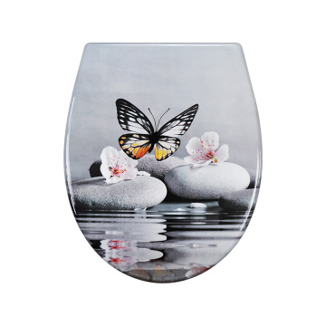 Duroplast Toilet Seat Top-Fixing (Butterfly)