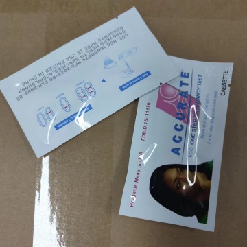 pregnancy hcg test kit cassette midstream test on sale export oem