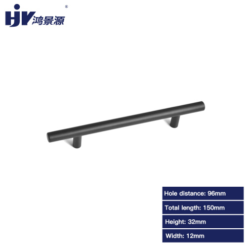 5 inch Cabinet Handles Matte Black Kitchen Drawer Pulls