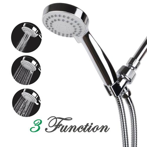 High Quality 3 Function Single Handle Antique Brass Rain Shower Set Bathroom Faucet Mixer