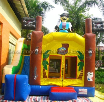 Commercial 0.55mm pvc material inflatable bouncer combo