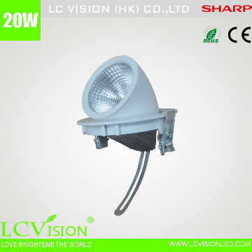 LED Lighting / 20W SHARP LED Spotlight / Adjustable / Dimming /1960lm