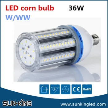 New style custom-made corn led e40 bulb 36W led SMD5630 corn light 360degree