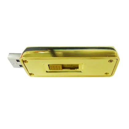 Metal Gold Bars USB Flash Drive with Logo