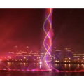 Ultrahigh water column and laser fountain