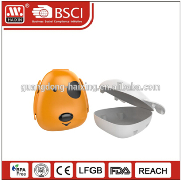3 in 1 food storage rectangle airtight plastic lunch box