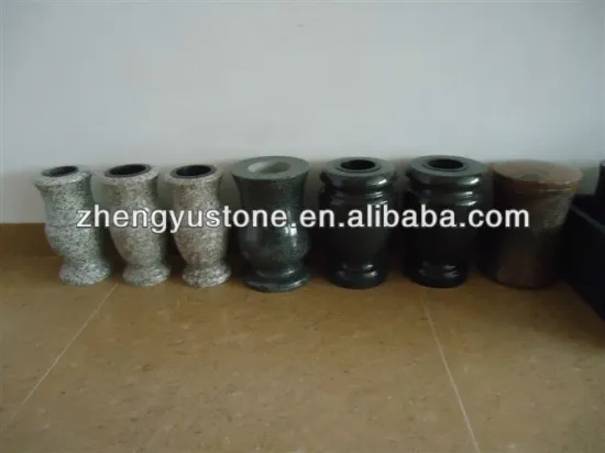 funeral stone vase