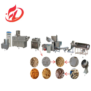 Frying Corn Snacks Production Line: Doritos Chips and Pellet Making Machine