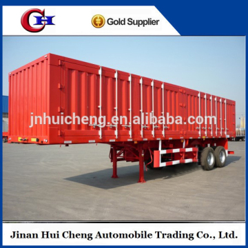 2016 Tri Axles Van Cargo Truck Semi Enclosed Box Trailer sales