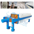 Filter druk op industriële plaatframe filter drukmachine