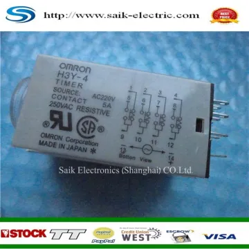 Omron Timer H3Y-4 220VAC 10S