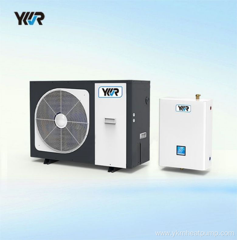 heatpump air source for house heating cooling