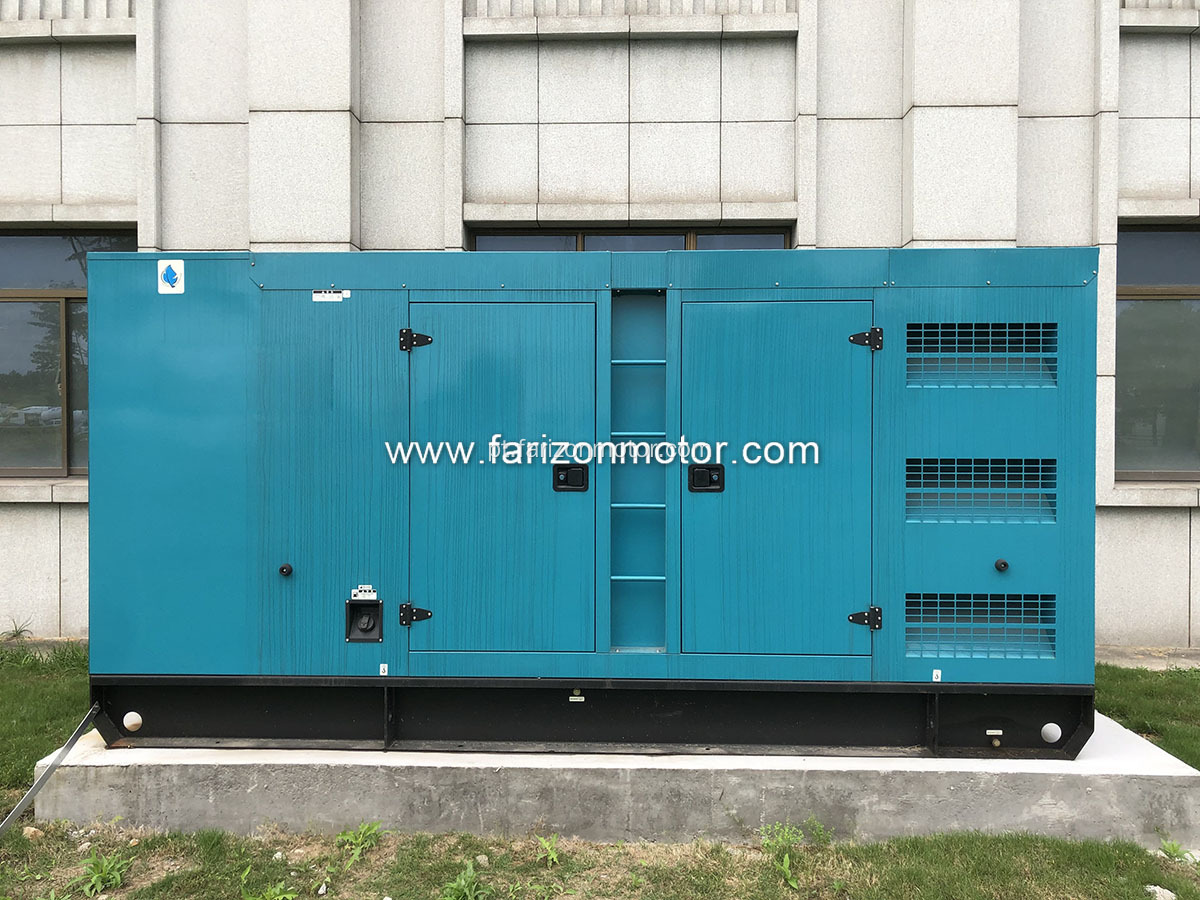 Gerador diesel portátil para backup de emergência