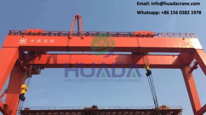 precast yard gantry crane bridge construction
