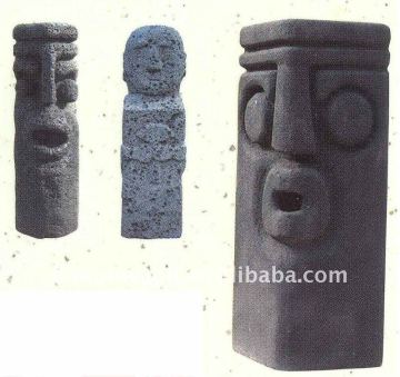Korea Lava Stone figure