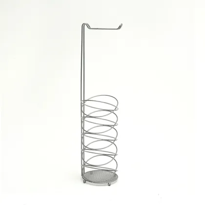 Toilet Paper Holder Stand Bathroom Paper Storage