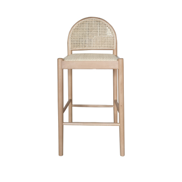 Mrs. Woods Nordic Modern Luxus Massivholz Stoff Liegestühle Stühle