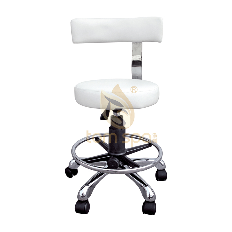 Spa Drafting Stool with Back