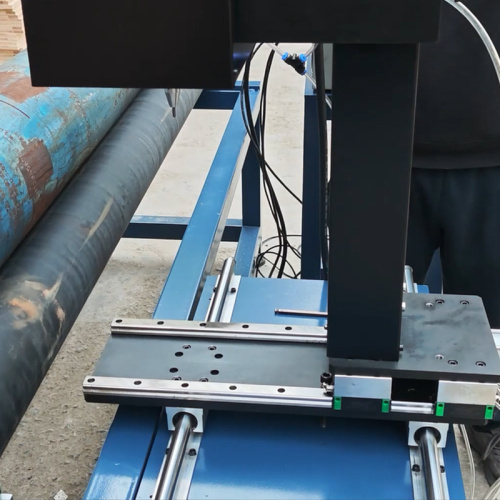 Máquina de marcação automática de marca de ponto rotativa móvel