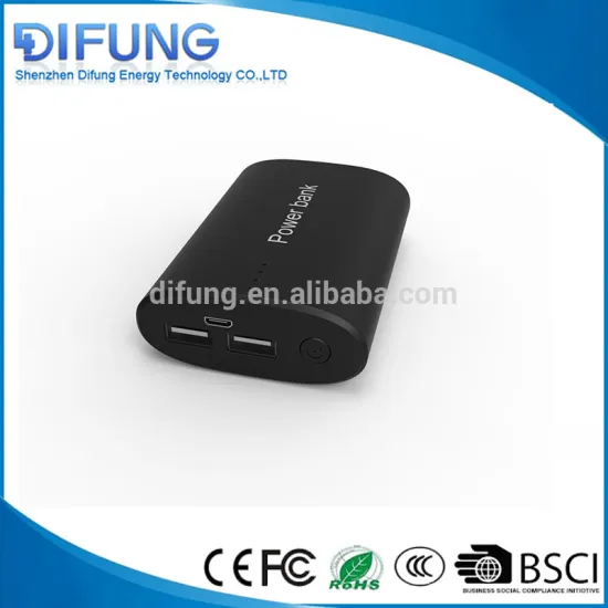 Hot Sale 2016 small size 10000mAh power bank battery 18650 power bank