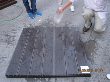 2016 New hot sale waterproof WPC outdoor decking
