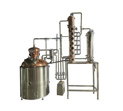 1000L Gin Still Whiskey Distiller Distilling Column Distillery Equipment Vodka Still