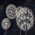 White Fiber Optic dandelion lamp for sale