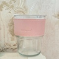 High profile horizontal straw glass
