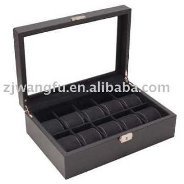 Clear Top Watch Case Display Storage box