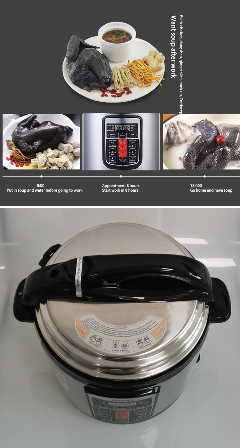 Big size commercial pressure cooker 