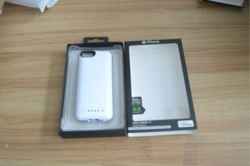 Ultra Slim White Rechargeable Smartphone Power Case 2100mah For Outdoor Travel