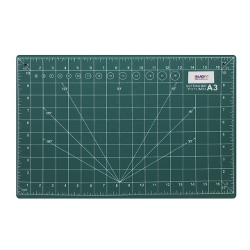 Professional 3mm Anti-Slip PVC Self-Healing Cutting Mat - A3 Size, 3 Layers, Fine Quality