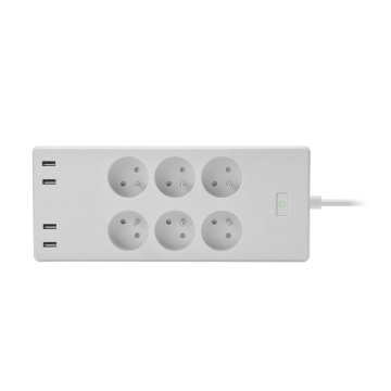 2018 Multi-function Smart FR Plug ZLD-64FR-W With Wifi USB Power Socket Strip Plug Outlet