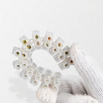 X3 U Type Brass Screw Terminal Wire Connectors - 12 Position Barrier Terminal Strip Block