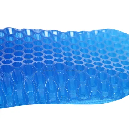 Soumit Unisex Gel Insole Silicone Insole for Shoes Breathable Honeycomb Heel Spur Insoles Cushion Height Increase Insole