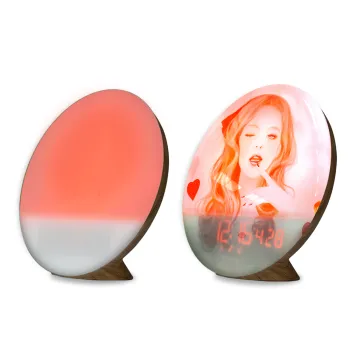 Subbank Sublimation WiFi Smart Lamp with Qi Wake Up Light