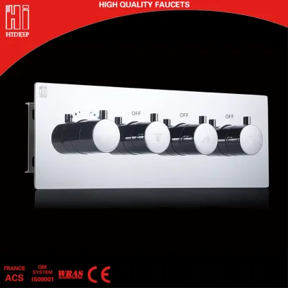 HIDEEP shower set for bathroom three function constant temperature shower faucet set