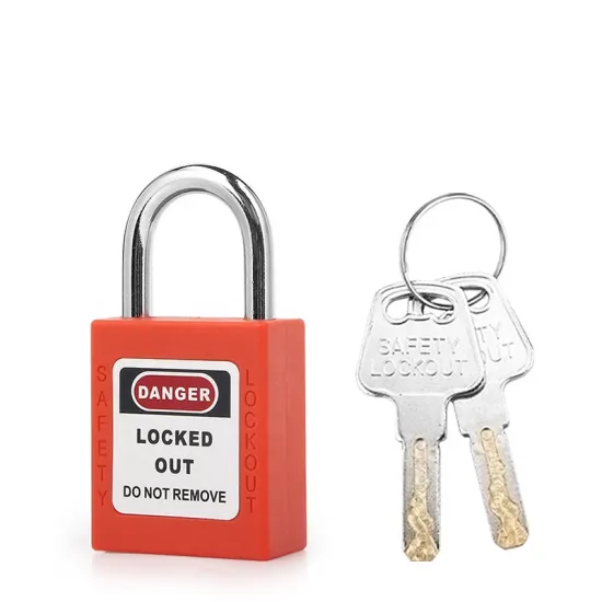 Master Key Padlocks for Electrical Lockout/Tagout with Safety Features